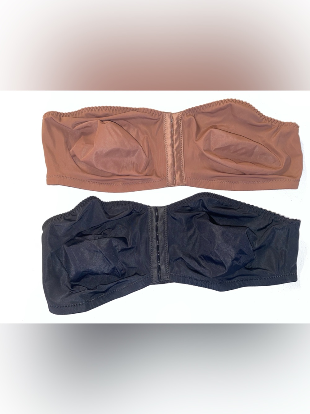 Fashion Nova Strapless Convertible Bras in Black and Nude